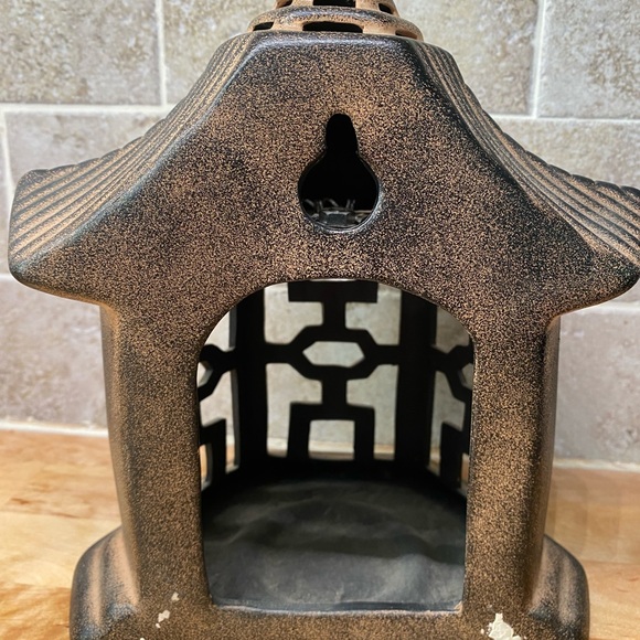 Rustic Bronze Lantern by - Picture 4 of 4
